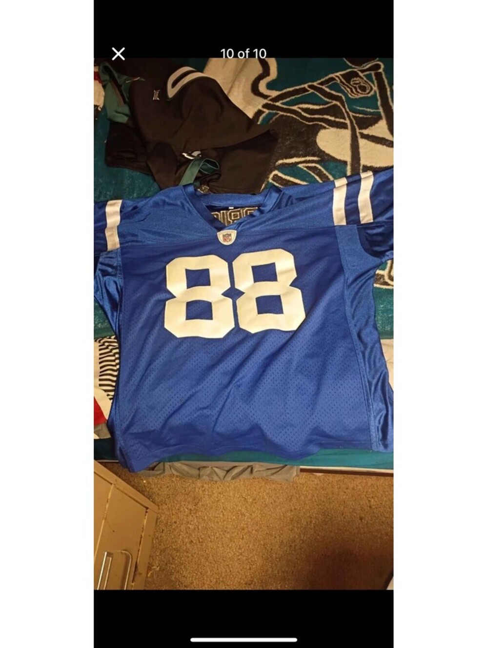 Vintage Reebok NFL Indianapolis Colts Marvin Harrison #88 Jersey LARGE